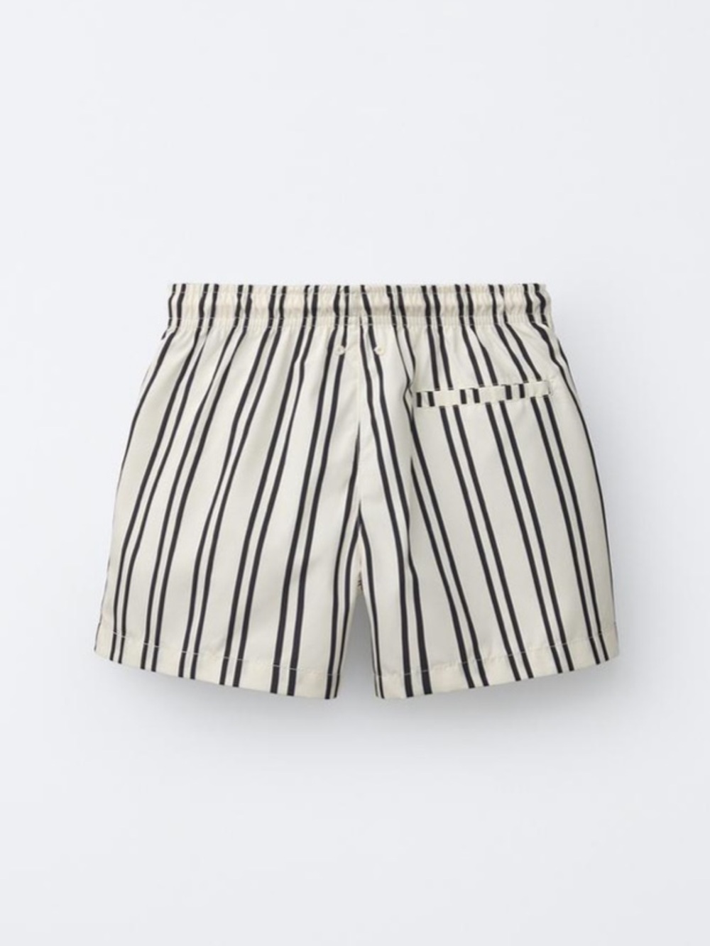 ZARA STRIPED SWIM SHORTS - Picture 2 of 10